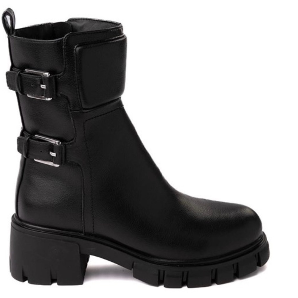 NIB MIA Rockie Black Side Zip Boots Size 7.5